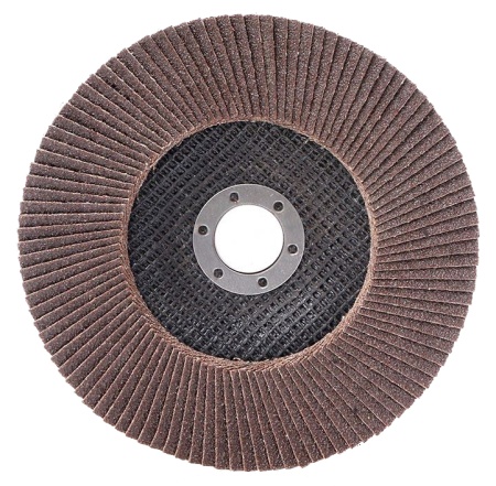 Круг лепестковый PEGATEC 125х22 для стали, зернистость 40 Т27 арт. PSRFD125CA-40