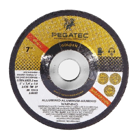 Круг шлифовальный PEGATEC 180х6,0х22 Т27, 80 м/с арт. P80271806A